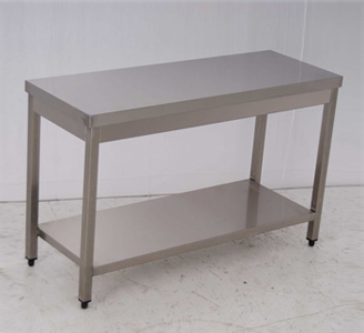 Tables: Without Wall-side Panel, with a Bottom Shelf